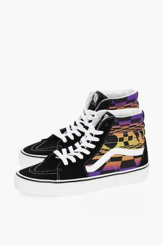 Sneakers High-top SK8-HI Stampata Con Suola In Gomma