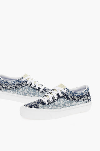 Paisley Print Canvas BOLD NI Low-Top Sneakers