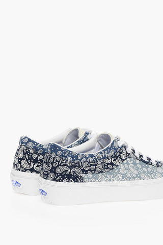 Paisley Print Canvas BOLD NI Low-Top Sneakers