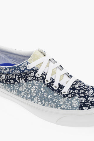 Paisley Print Canvas BOLD NI Low-Top Sneakers