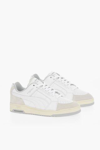 Leather Low-top SLIPSTREAM LO RETRO Sneakers With Rubber Sole