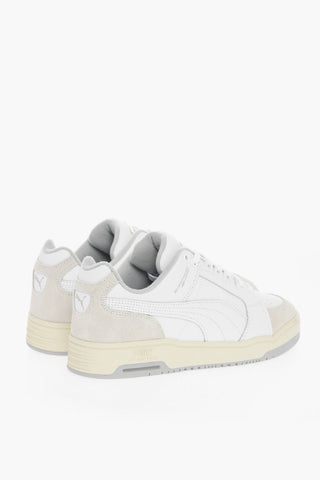 Leather Low-top SLIPSTREAM LO RETRO Sneakers With Rubber Sole
