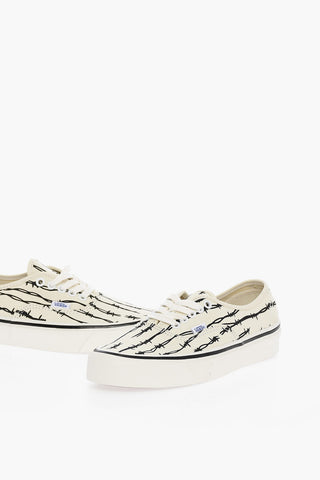 Printed Fabric AUTHENTIC 44 D Low Top Sneakers