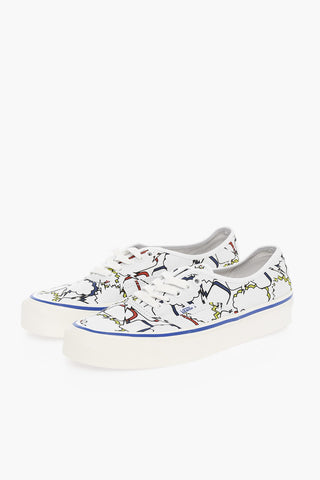 Printed fabric AUTHENTIC 44 D Low-Top Sneakers