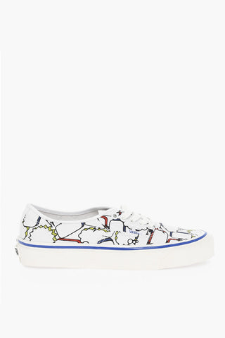 Printed fabric AUTHENTIC 44 D Low-Top Sneakers