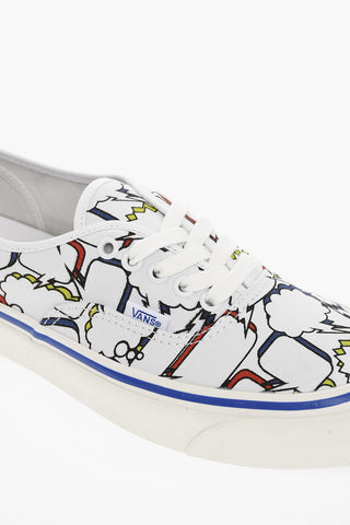 Printed fabric AUTHENTIC 44 D Low-Top Sneakers