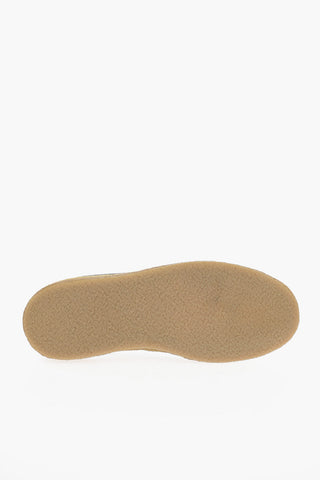 Logo Print Leather SUEDE CREPE LUXE Low-top Sneakers