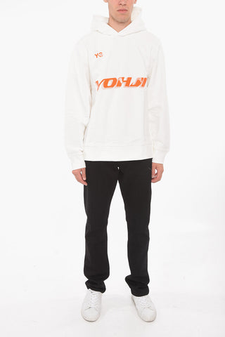 ADIDAS X Y-3 Rubber Printed YOHJI Hoodie
