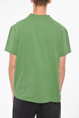 Crewneck Embroiered Short Sleeved T-shirt