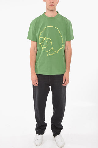 Crewneck Embroiered Short Sleeved T-shirt