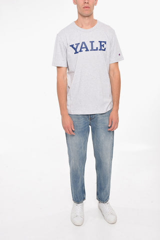 Crew-Neck T-shirt with Frontal Print