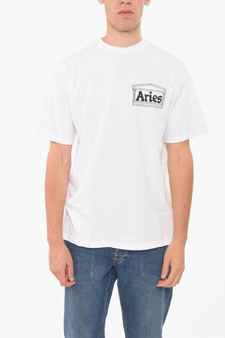 T-shirt Stampata IM WITH ARIES A maniche Corte Girocollo