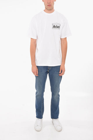 T-shirt Stampata IM WITH ARIES A maniche Corte Girocollo