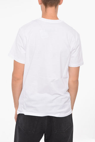 COUTURE! T-Shirt in Cotone Organico con Logo Frontale