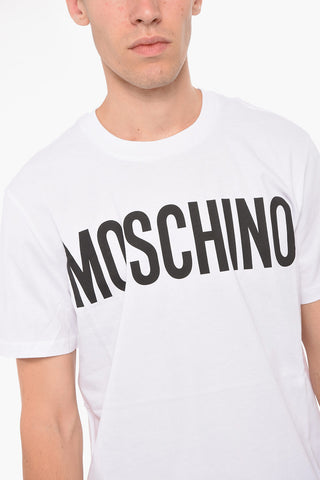 COUTURE! T-Shirt in Cotone Organico con Logo Frontale