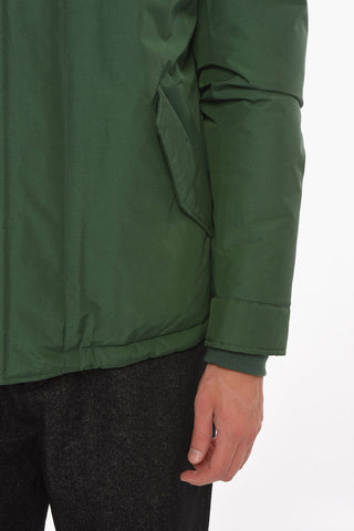 PENN-RICH Padded Crop Parka with Hood