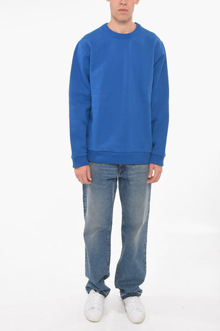 Crew Neck BURBERRY LIMITED Fleece Cotton Sweatshirt