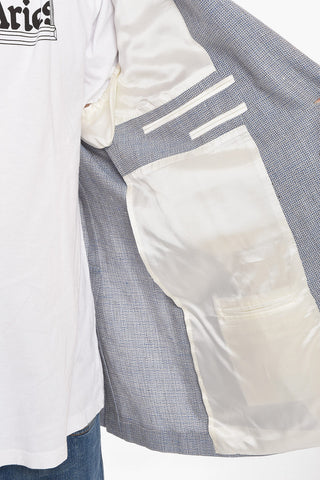 Half-lined GATE Blazer with Patch Pockets