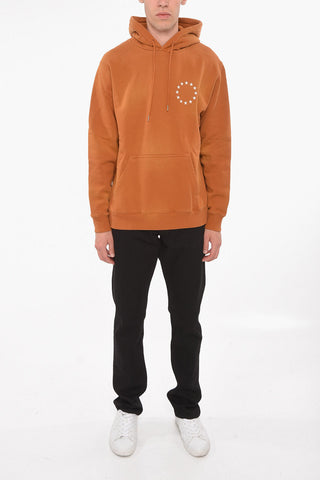 ARCHIVE Fleeced-cotton Hoodie with Star-embroidery