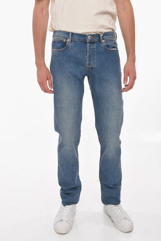 Light-washed Straight-leg Jeans