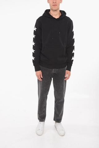 Brushed Cotton Printed ALIGHIERO Hoodie