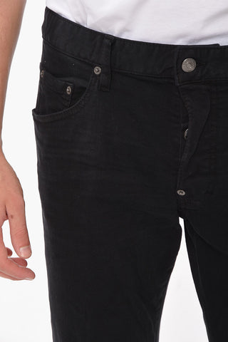 BLACK BULL Skater-fitting Cotton-twill Denims