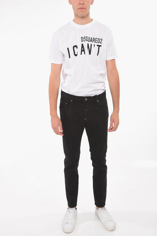 BLACK BULL Skater-fitting Cotton-twill Denims