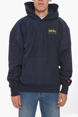 PARIS Printed Logo Cotton Hoodie