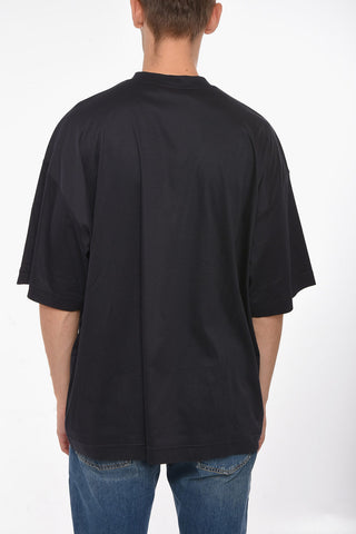 GIORGIO Crew Neck SIGN T-Shirt with Embossed Logo