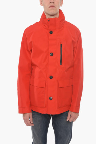 Down Parka with Foldable Hood