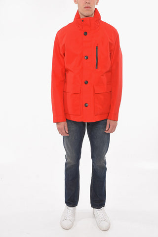 Down Parka with Foldable Hood