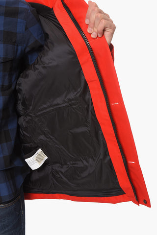 Down Parka with Foldable Hood