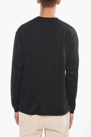 Long-sleeved T-shirt with Logo Print