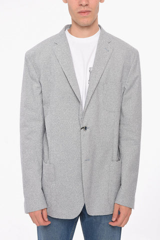 ID Unlined Micro Pied de Poule Patterned Blazer
