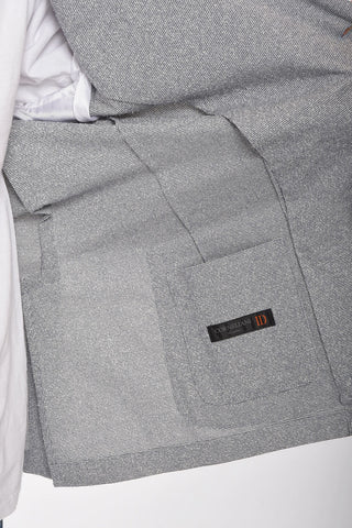 ID Unlined Micro Pied de Poule Patterned Blazer