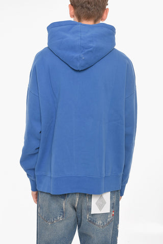 Embroidered Logo Cotton Hoodie