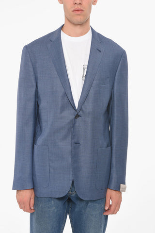 Blazer 2 Bottoni GATE con Motivo Geometrico