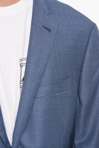 Blazer 2 Bottoni GATE con Motivo Geometrico