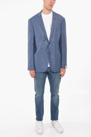 Blazer 2 Bottoni GATE con Motivo Geometrico