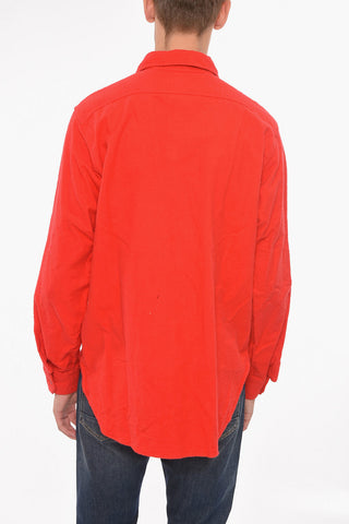 Fleeced-cotton WORK Shirt