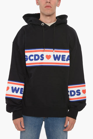 Cotton GCDS WEAR Printed Hoodie