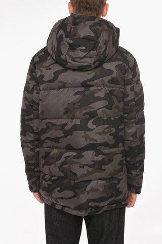 PENN-RICH Padded Parka with Camouflage Pattern