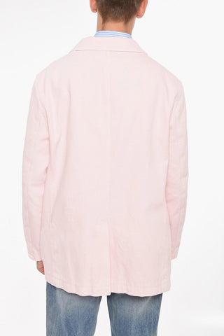 Denim SCHOOL BOY Blazer with Logo Patch