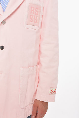 Denim SCHOOL BOY Blazer with Logo Patch