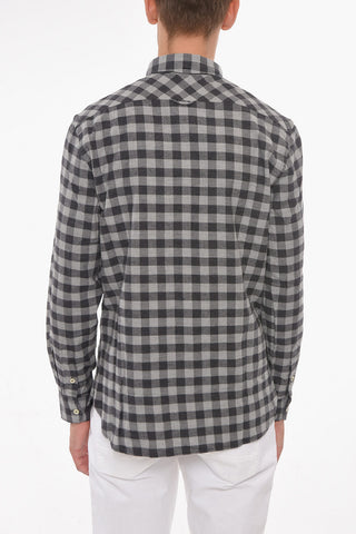POLAR Flannel Shirt with Button Down Collar