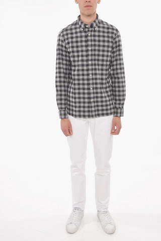 POLAR Flannel Shirt with Button Down Collar