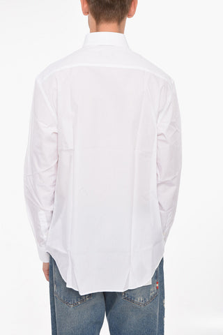 GIORGIO Standard Collar Cotton Slim Fit Shirt