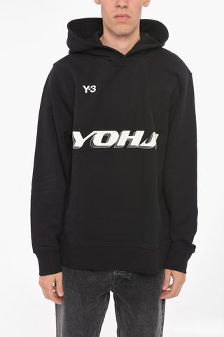 ADIDAS X Y-3 Rubber Printed YOHJI Hoodie