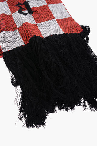 Checked Cashmere Scarf