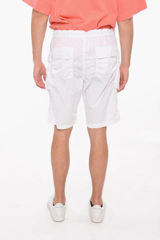 Cargo Shorts with Elastic Waistband